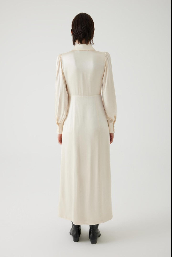 Regular Fit Long Dress with Slit