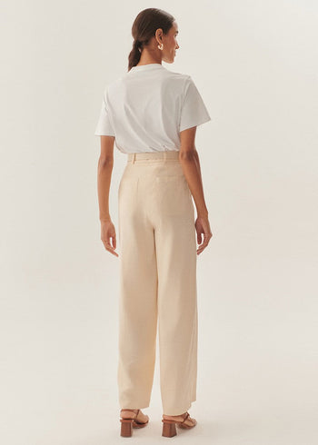Refined Creased Wide-Legs
