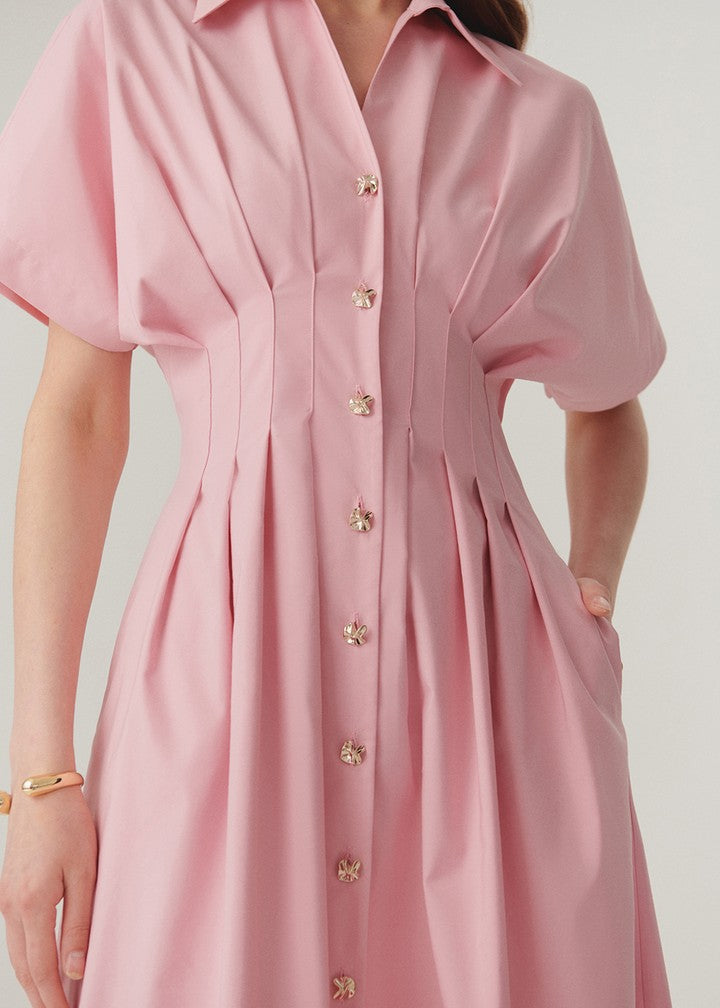 Timeless Elegance Shirt Dress