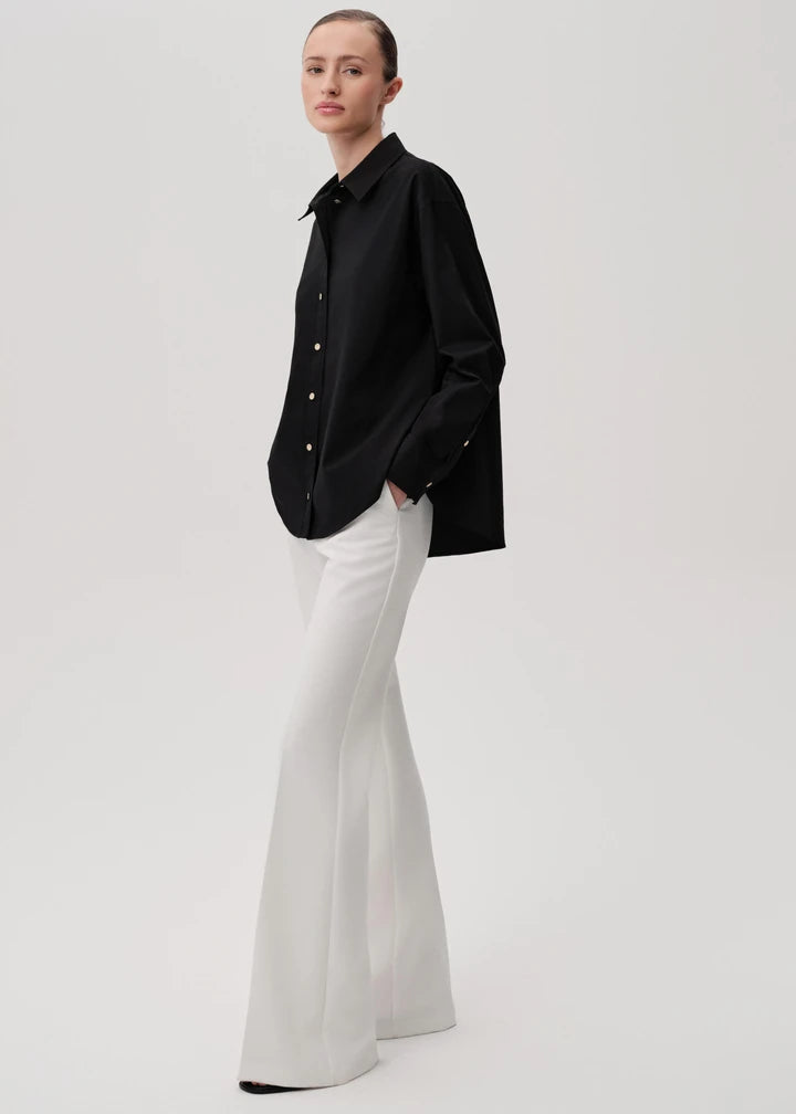 Button Detailed Regular Cotton Shirt