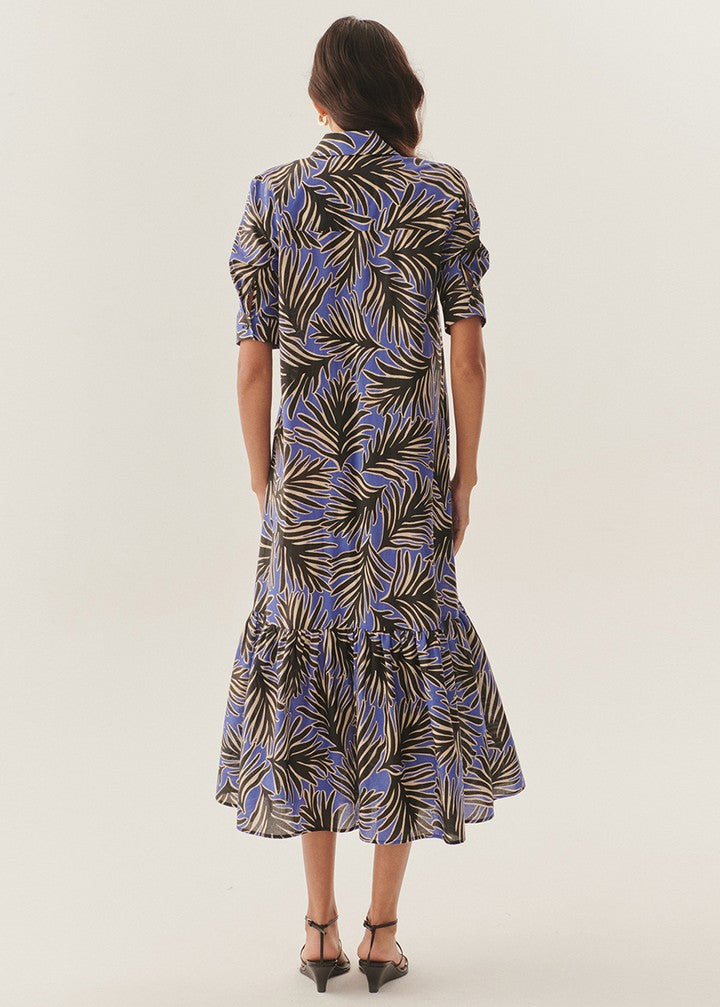 Airy Cotton Print Dress