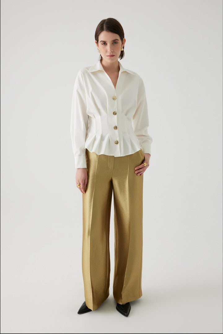 Bone Slim Fit Cotton Shirt