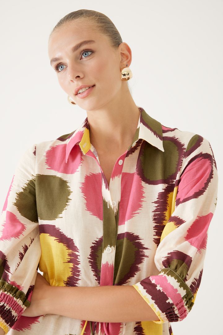 Linen Shirt Dress