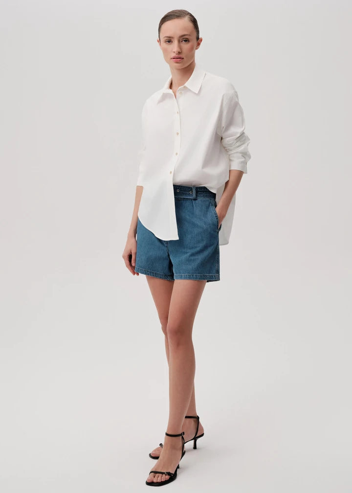 Button Detailed Regular Cotton Shirt