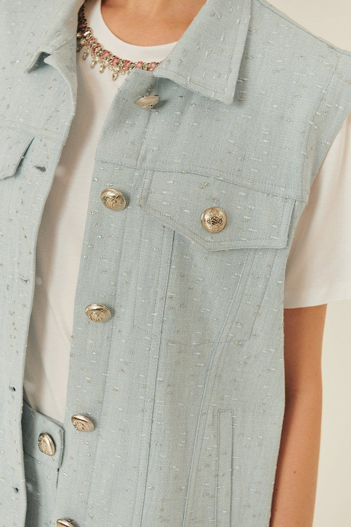 Sculpted Structured Vest