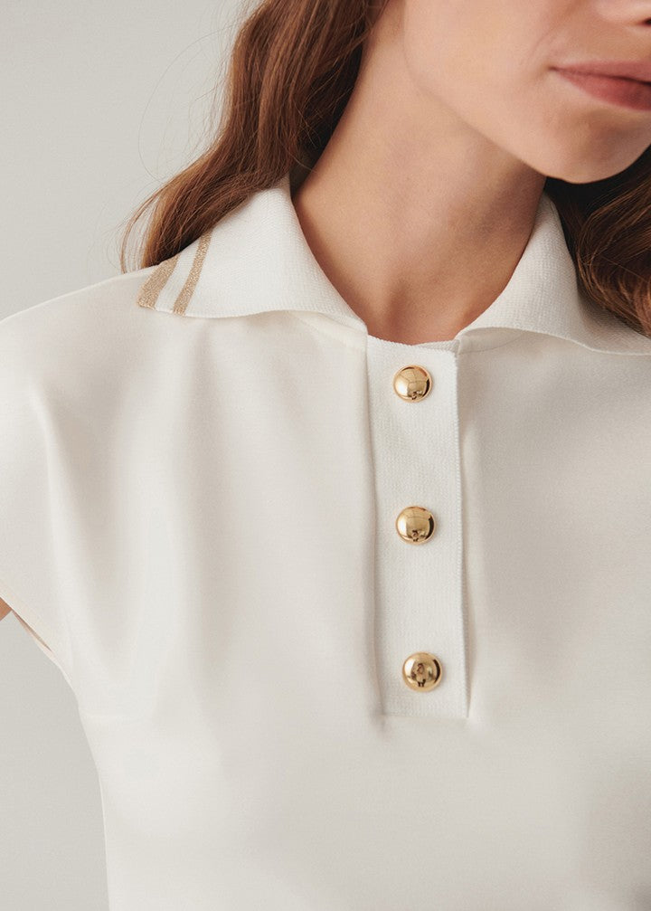 Minimalist Crystal Pocket Tee