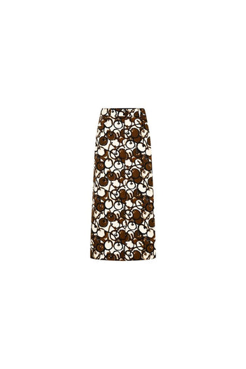 Romantic Flared Midi Skirt