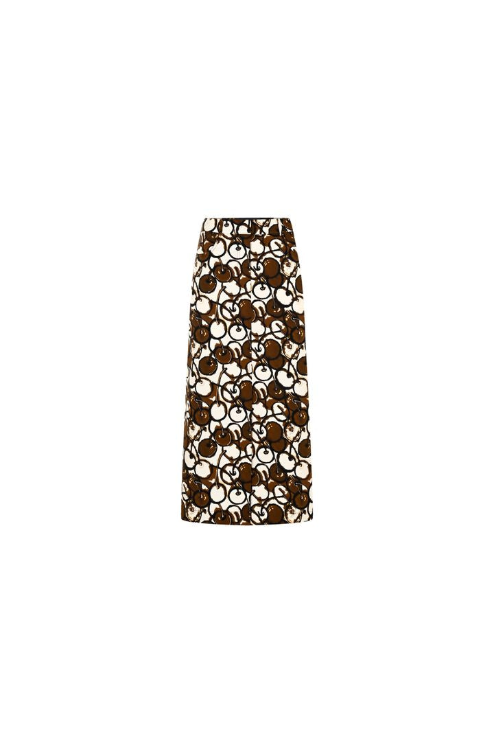 Romantic Flared Midi Skirt