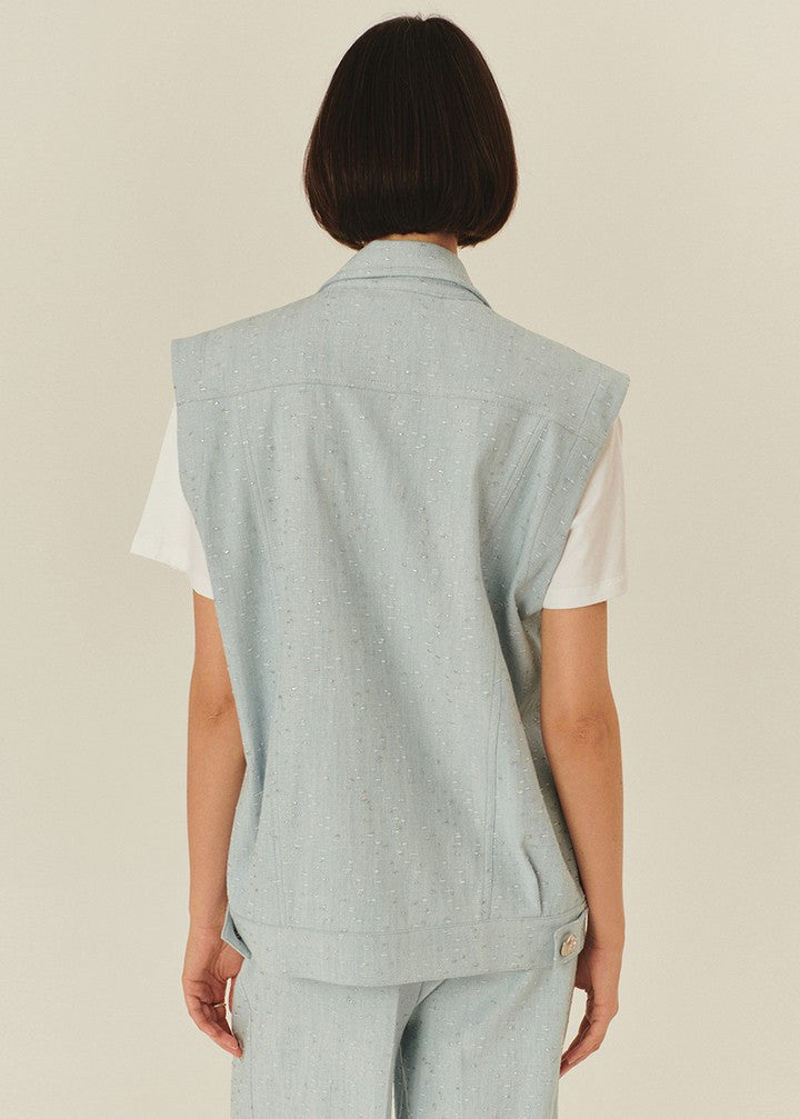Sculpted Structured Vest