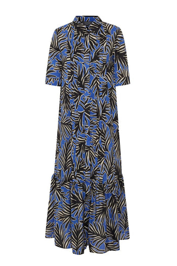 Airy Cotton Print Dress