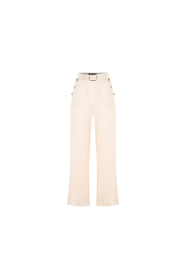 Refined Creased Wide-Legs