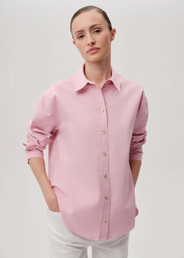 Button Detailed Regular Cotton Shirt