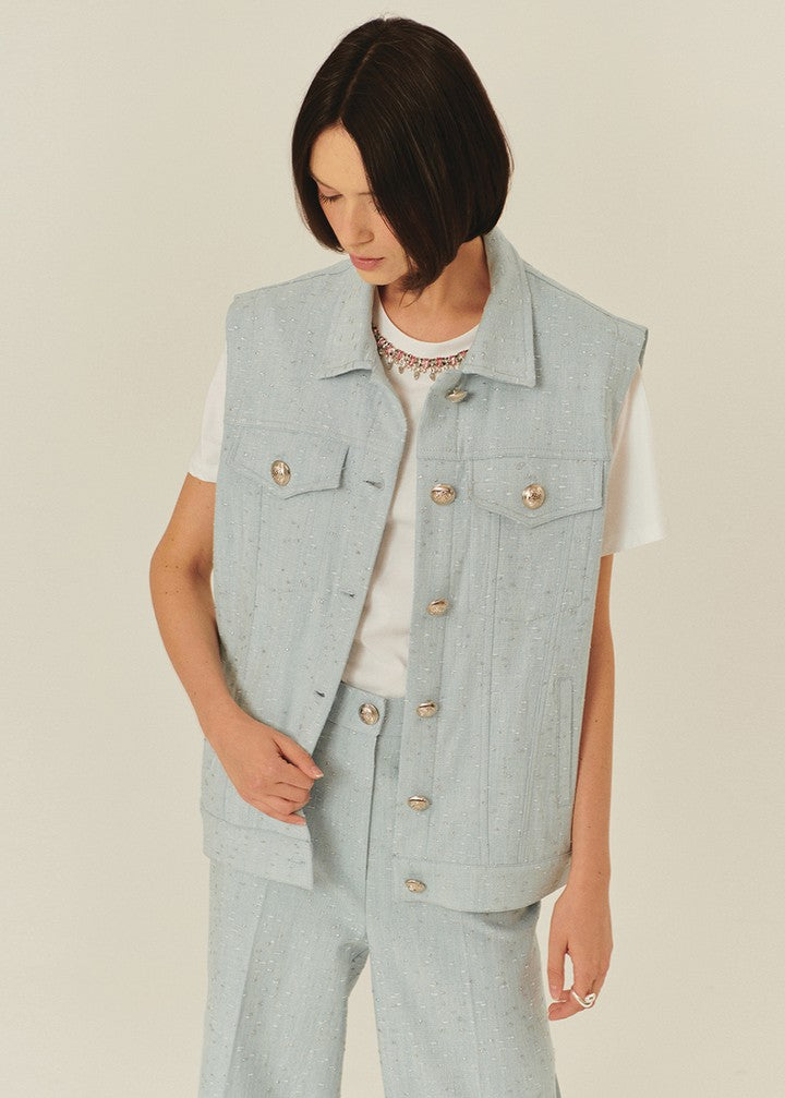 Sculpted Structured Vest