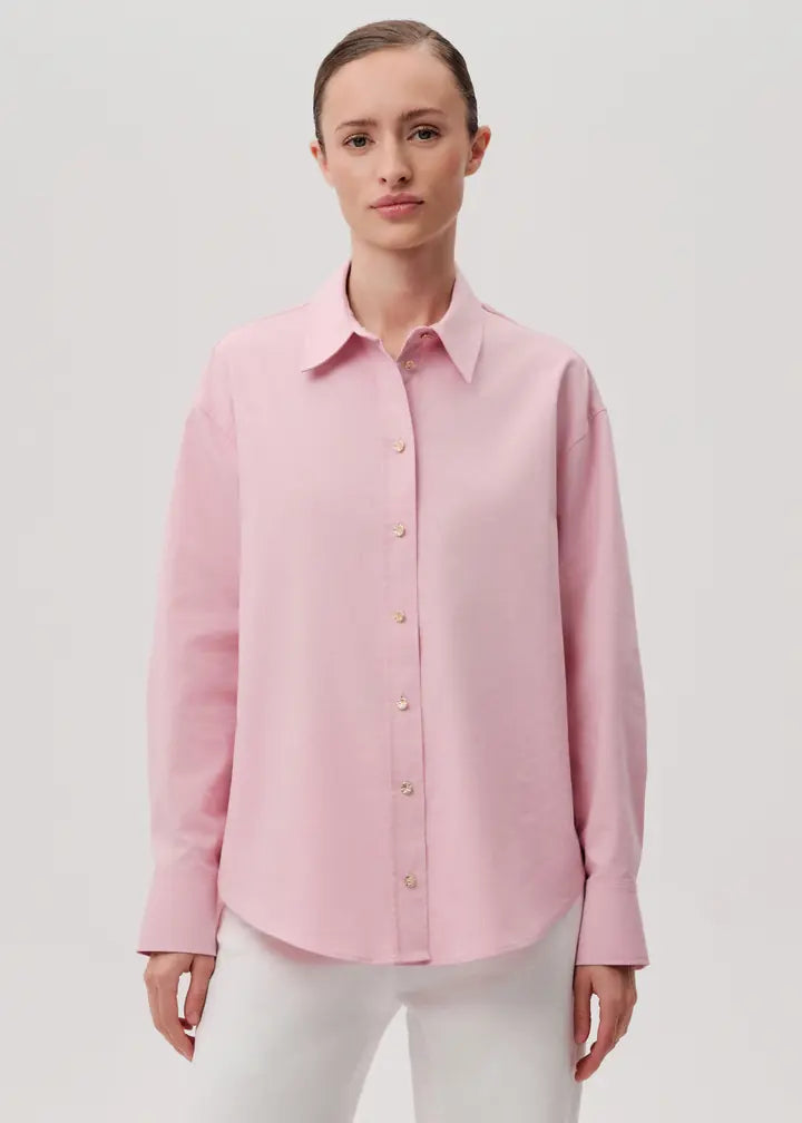 Button Detailed Regular Cotton Shirt