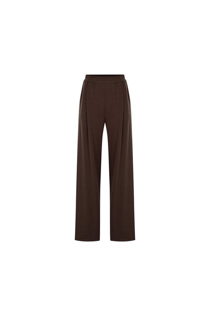 Soft Knit Wide-Leg Pants
