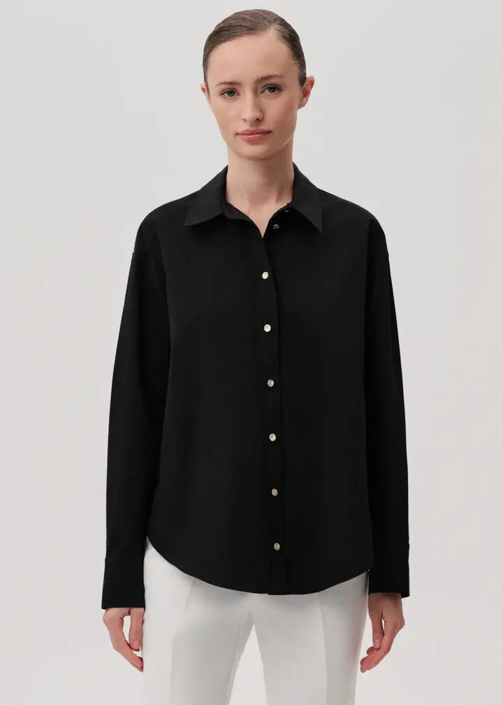 Button Detailed Regular Cotton Shirt