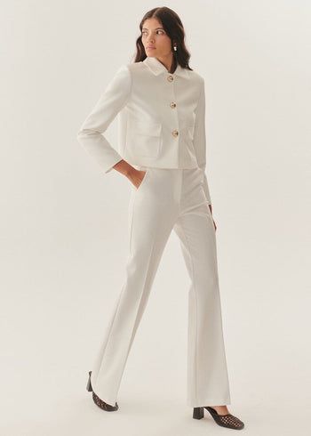 Classic High-Waist Pants