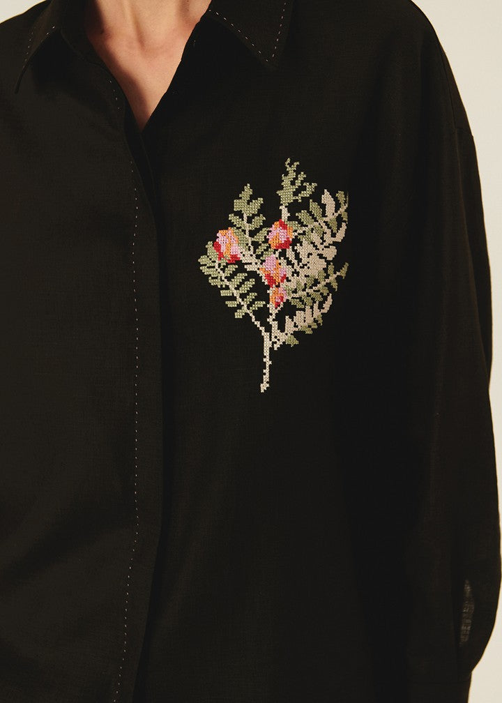 Embellished Smart Casual Shirt