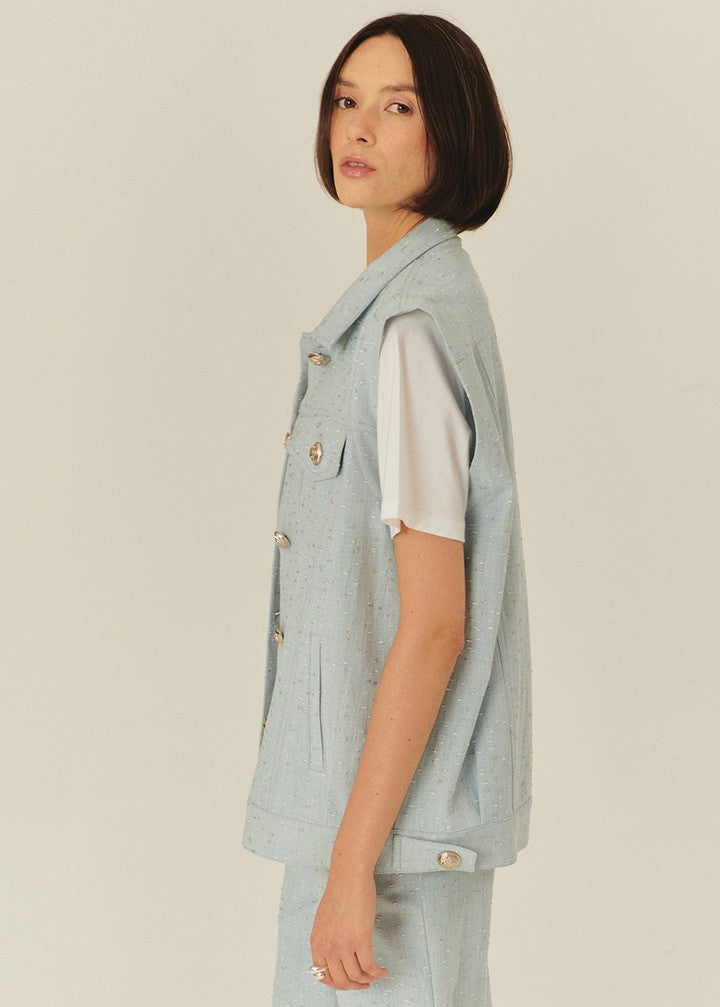 Sculpted Structured Vest